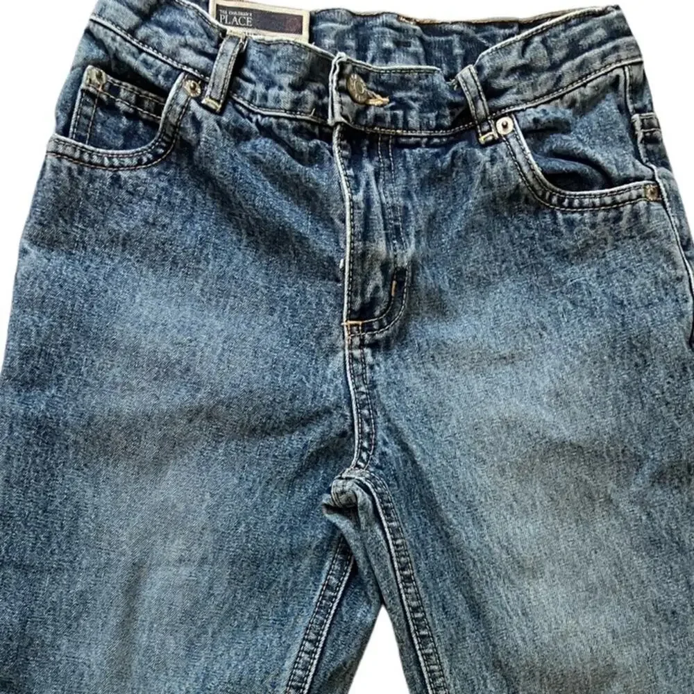 The Children's Place Blue Classic Straight-Leg Jeans 8